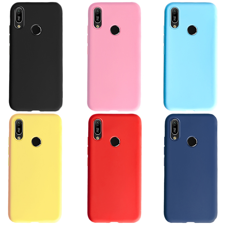 Originele Telefoon Case voor Huawei Honor 8A Camera Bescherming Cover Voor Huawei Honor 8A Y6 Y6S Matte Siliconen Gevallen fundas