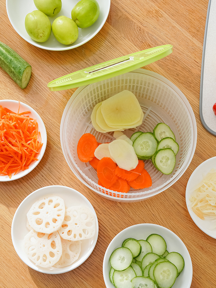 Spinner para ensalada, lechuga verde, lavadora secadora, escurridor, colador para verduras, para lavar y secar, herramientas de cocina