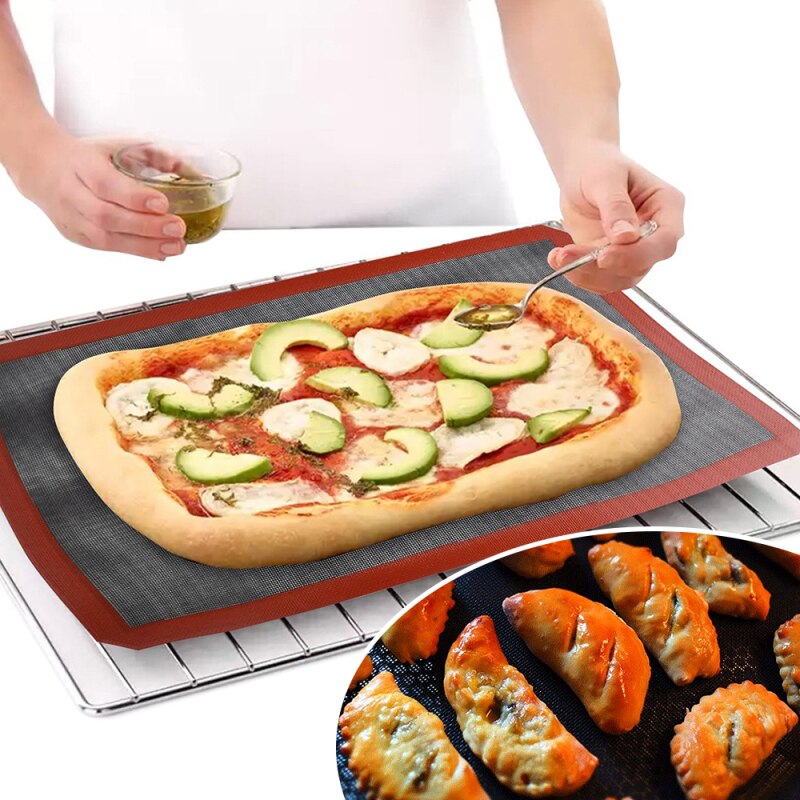 Microgeperforeerde siliconen bakmat antiaanbak ovenplaat bakmat gereedschap broodbakmat ademende bakmat keukengadgets