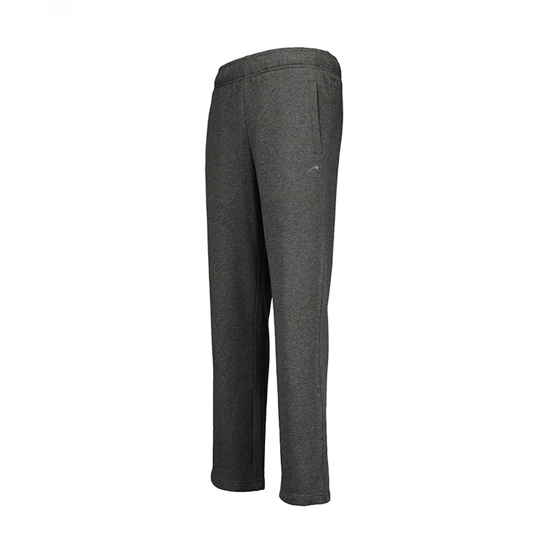 Mannen Gebreide Sport Broek Comfortabele Katoenen Jogging Broek Met Zakken Taille Trekkoord Workout Losse Fitness Broek