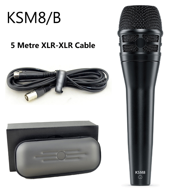 KSM8/N ,KSM8 wired vocals microphone KSM8/B wired dynamic cardioid vocal microphone: PURPLE