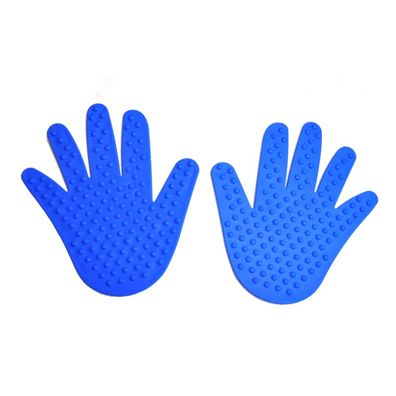 Hands and Feet Cutouts Colorful Handprint Cutouts Footprint Accents Bulletin Board Cutouts Wall Decoration for School Playroom: 1 pair blue hand