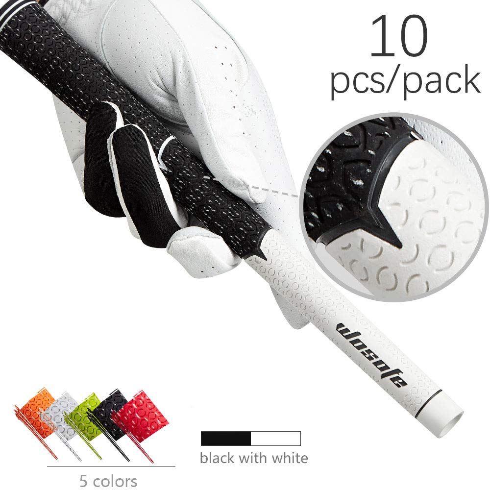 Golf irons Grip Standard Non-slip Golf club Grips white/black 10pcs/lot
