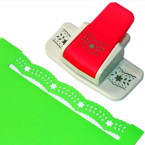 Punch scrapbooking håndlaget kant enhet diy papir kutter håndverk håndlaget fancy border punch s blomst preging: Mizihua