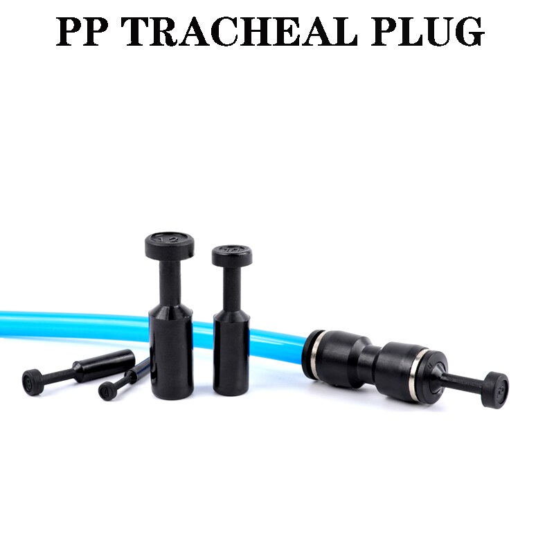 5PCS/Multi-section pneumatic blind tube end cap plug plug Air hose pipe push-in joint plastic pp4 pp6 pp8 pp10 4mm 6mm 8 10 12