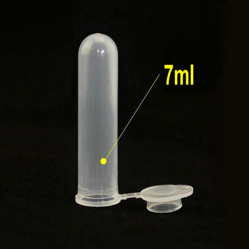 0.2/0.5/1.5/2/5/7/10ml contenitore per campioni provetta fiala provetta in plastica per centrifuga con tappo per esperimenti di tipo