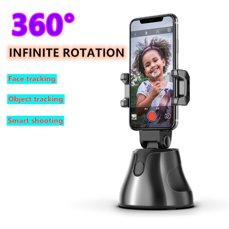 Smartphone Selfie Shooting Gimbal Face 360° Tracking Object holder Apai Genie Smart Phone camera Selfie Stick for Live Record