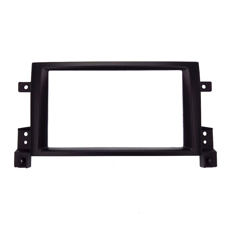 Car Radio Panel Double Din Fascia for Suzuki Grand Vitara III 2005+ Car Stereo Dash DVD CD GPS Trim Kit Installation Frame Bezel