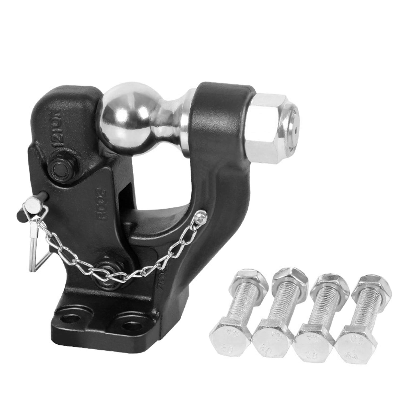 Adjustable Trailer Hitch Ball Mount With Lock Combo Tow Ball Car Trailer Hook Lock Modified Trailer Arm Trailer Ball Mount Set