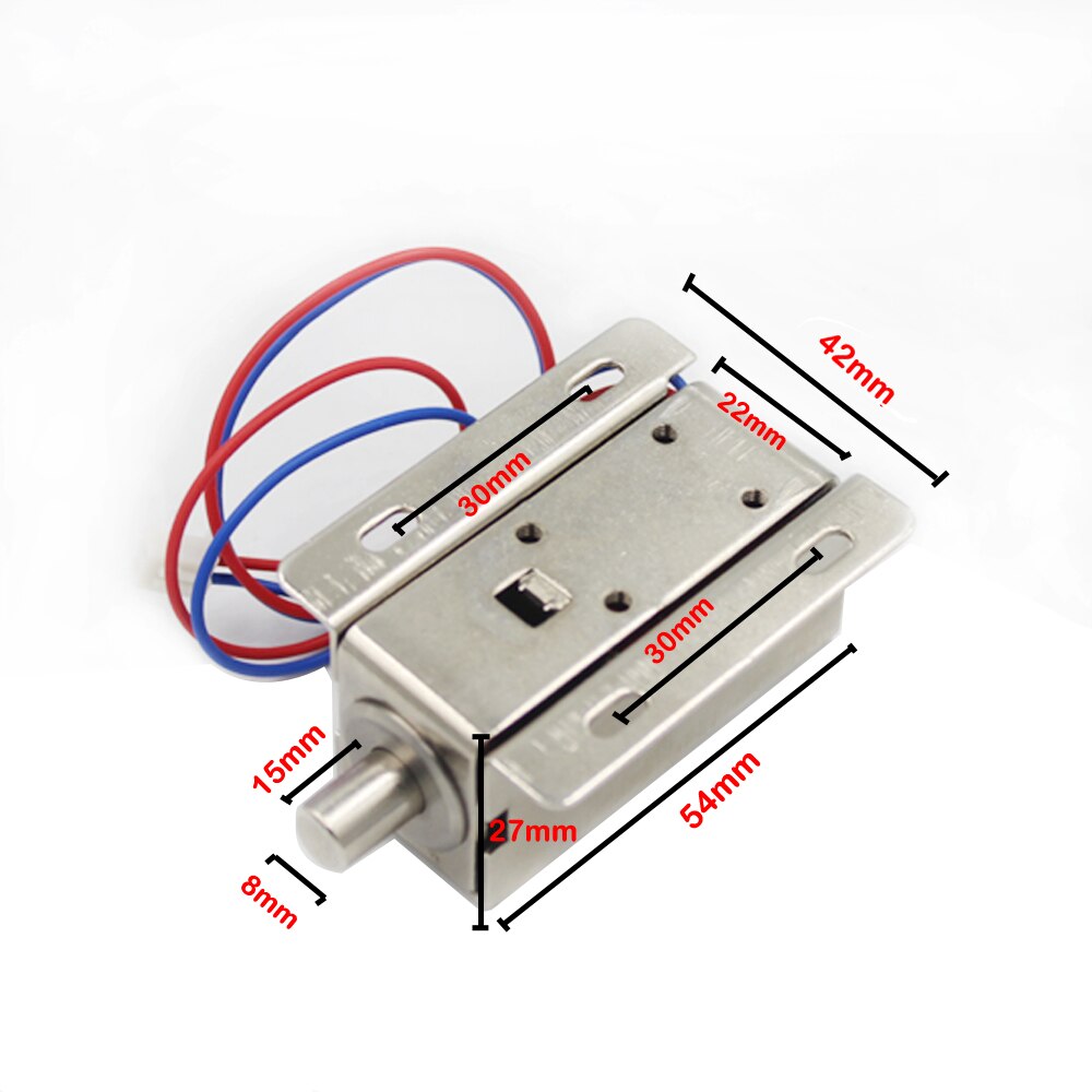 DC12V 0.4A Electromagnetic Lock small cabinets electronic lock mini electric bolt lock drawer file cabinet lock