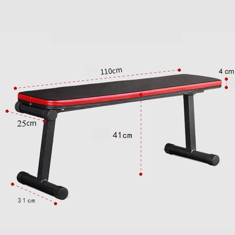 Multifunctional Fitness Equipment Dumbbell Bench Supine Board Home Gym Folding Bodybuilding Bench For Bench Press