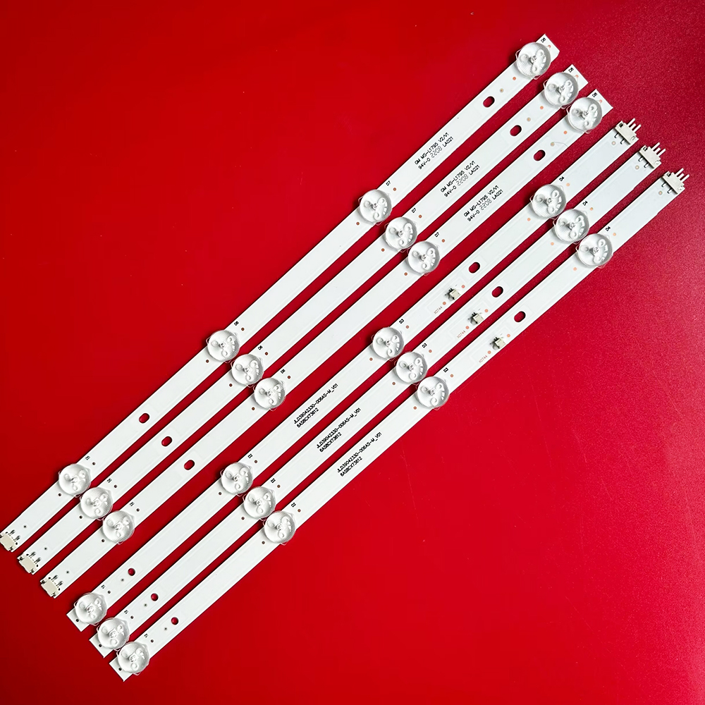 Tira de retroiluminación LED para TV PIXEL 39" JL.D 39042330 -006AS-M_V01 3080539 Z10DTZ003 MS-L1795 6V/LED CX390DLEDM H39D7100E 8 Lámpara LE39Z