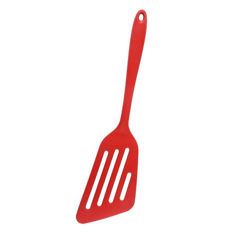 OUNONA 4pièces Spatules De Cuisine Ustensiles Avec Long Manche Pour Racler Et Mélanger Crème Confiture Beurre Bouteilles Blanc