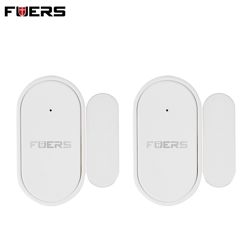 Fuers 433mhz Wireless Alarm Door Sensor Mini Door Sensor Open Close Detector Magnetic Switch For G95 G34 G60 Alarm System: YELLOW