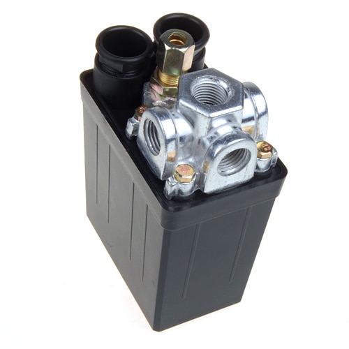 Air Compressor Controle Switche, Regelklep 175psi, Zware Pressostat, Zwart