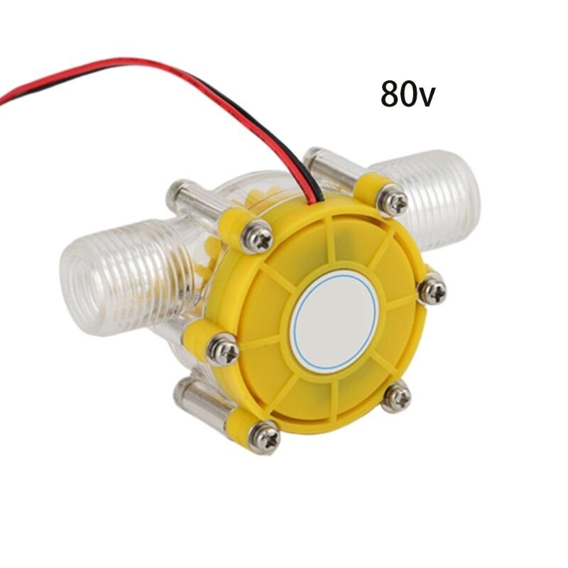 DC 5V/12V/80V 10W pompa przepływowa wody mini hydrogenerator turbina przepływ hydrauliczny konwersja robić konwersji energii generatory energii: 80v