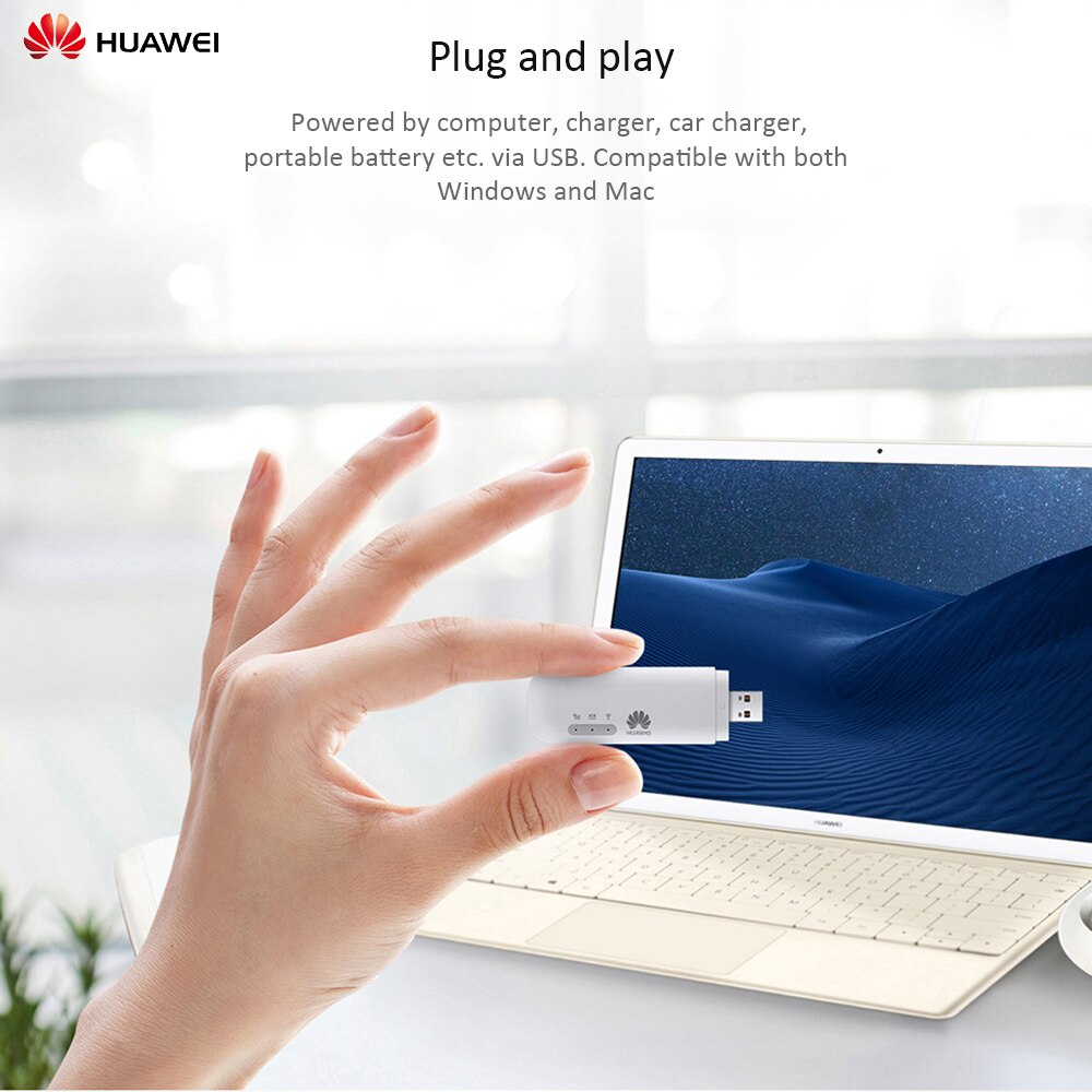 Huawei E8372-155 WiFi 2 Mini 4G LTE Drahtlose Tragbare USB WiFi Modem Router Handy, Mobiltelefon WIFI Dongle Stecker und Spielen