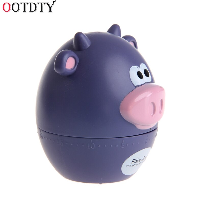 Küche Timer Mechanische Wind hoch 60 Minuten Küchen Gerät Neuheit Kochen Liefert Kuh Tragen Neue