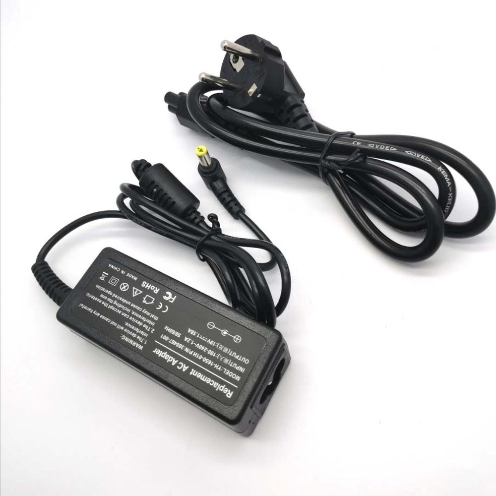 19V1.58A 30W AC Power Adapter Charger For Dell Inspiron Mini 9 10 1010 1012 1018 10V 12 1210 Vostro A90 Y200J Laptop Accessories: Black