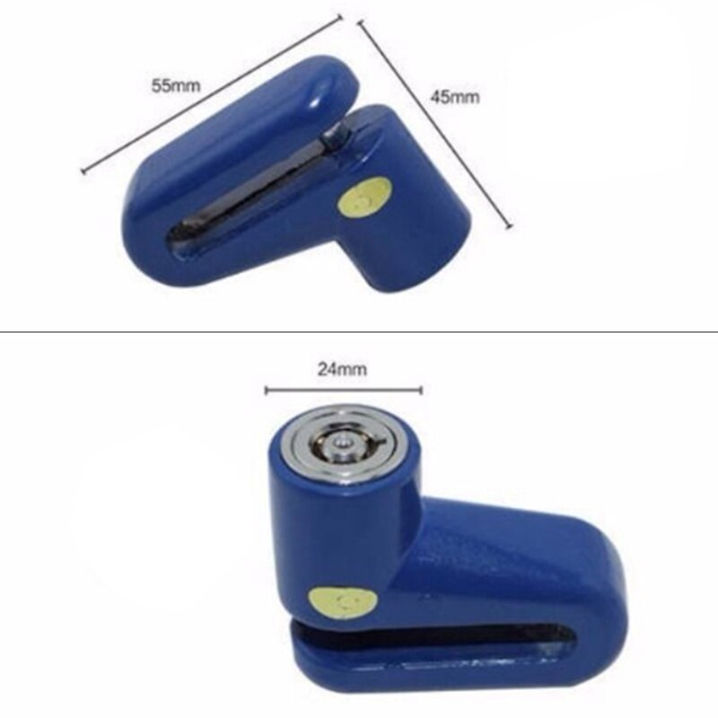 3PCS Bicycle Lock Disc Brake Lock Bicycle Anti-Theft Lock Security Lock Bicycle Locks Riding Equipment