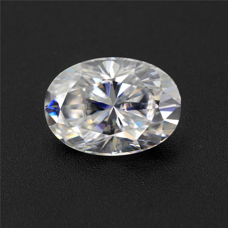 Oval Moissanite verlieren Edelsteine 0,3 ct-8ct Weiß D Farbe VVS Klarheit Diamant Schmuck DIY Material mit Zertifikat