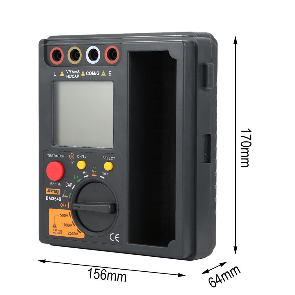Resistance Meter Megger test BM3549 2 in 1 Digital Insulation Resistance Test meter multimeter megohmmeter megger ohm tester