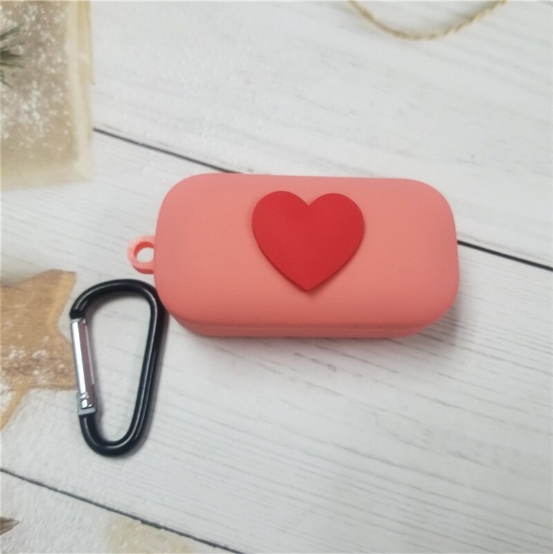 Funda de silicona con dibujos animados para auriculares QCY T5 T5S, funda protectora suave para auriculares QCY T5: 1