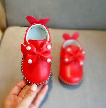 Perle Mädchen Prinzessin Schuhe Frühjahr Und Herbst Baby Leder Schuhe Diamant Kleinkind Weichen Boden Schuhe: verrotten / 2