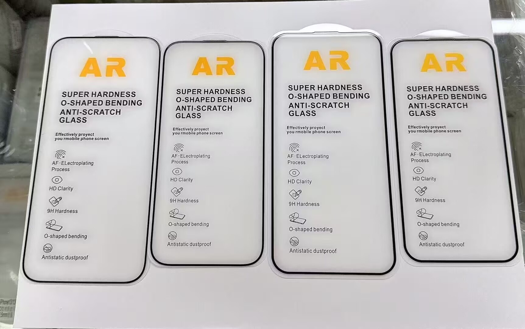 1–2 Stück 9H HD AR Antireflex-Hartglas für iPhone 17 Profi Max 17 Luft Anti-Reflexion verbessern Displayschutzfolie