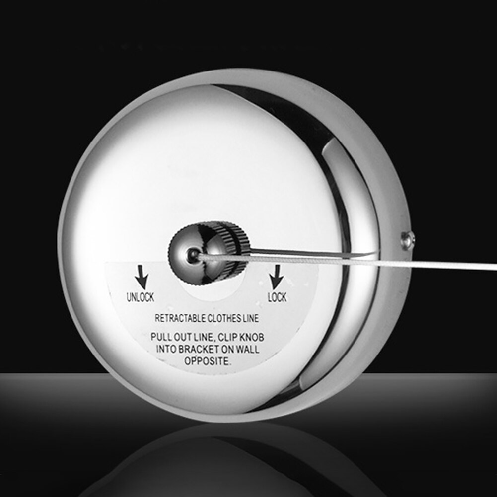 2.8m ruimtebesparende douche hotel uitschuifbare waslijn buiten binnen badkamer roestvrij staal stootvrije wasopslag