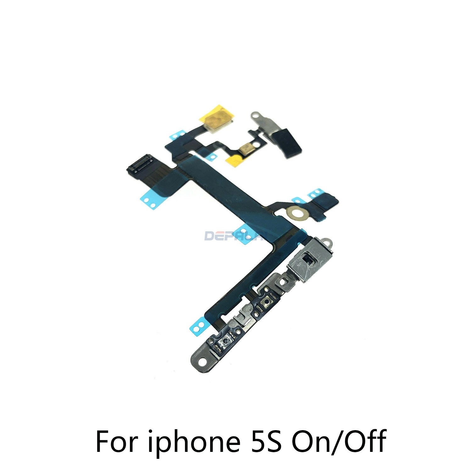 1 Piece Power Button On Off Flex Cable For iPhone 4 4G 4S 5G 5 5S 5C Plus Mute Volume Switch Connector Ribbon Parts: 5S On Off