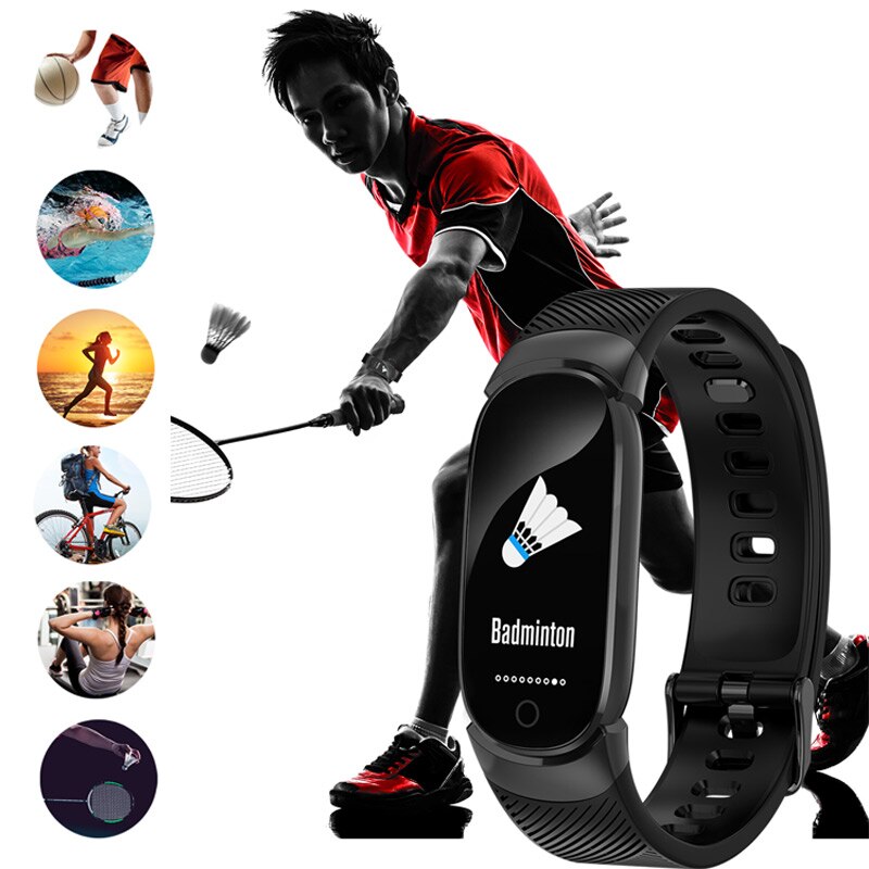 Smart Fitness Bracelet With Pressure Measurement Heart Rate Tracker Blood Waterproof Watch Smart Bracelet Women Activity Tracker