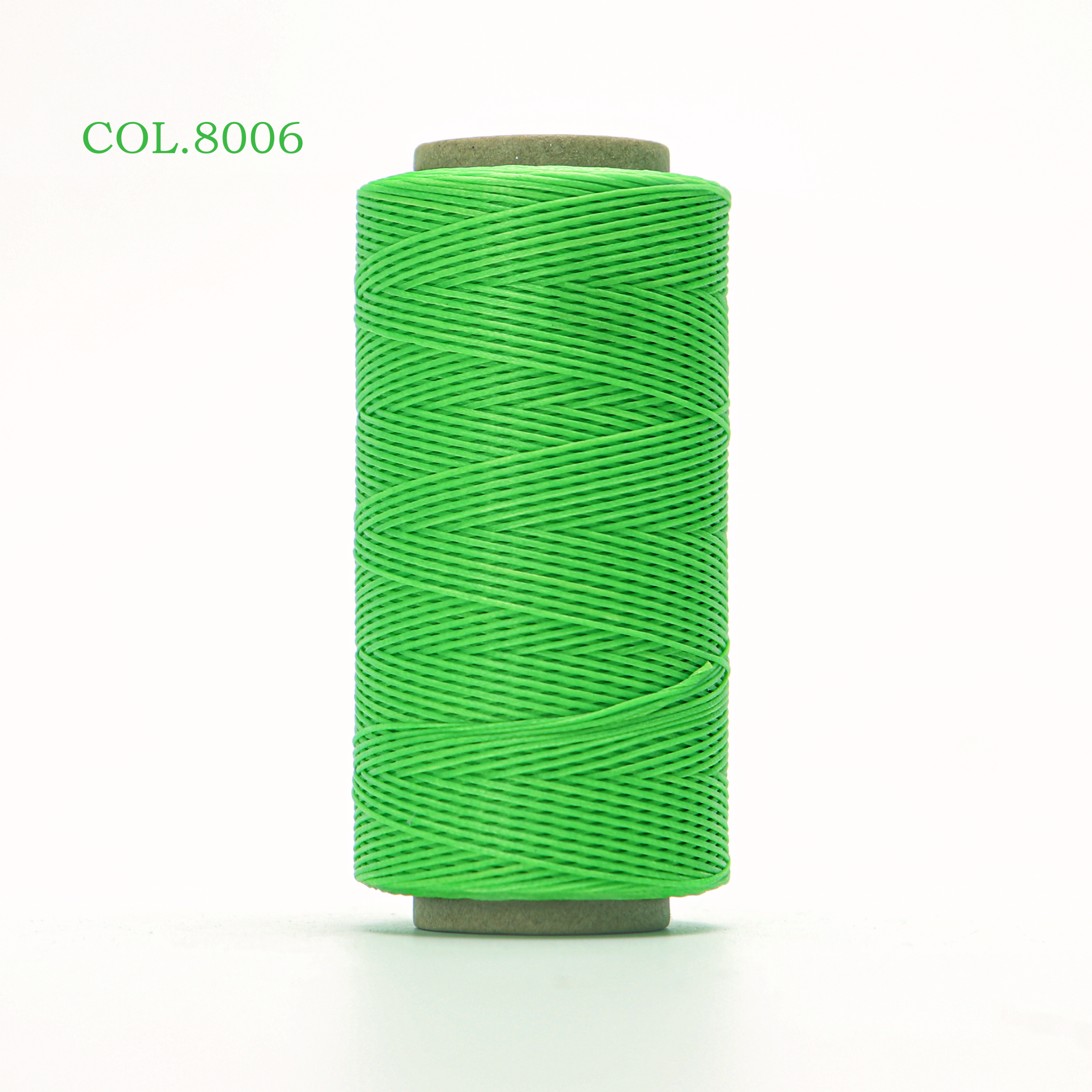 210D 1.0mm Thickness 170 Meters Long Flat Braided Polyester Waxed Thread DIY Craft String Leather Sewing 33 Colors Availbale: Lake Blue