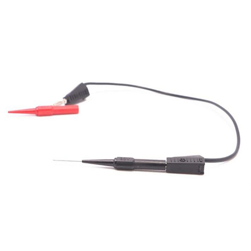 2 Stks/set Beste Koper Test Lead Probe Roestvrijstalen Naald Jack Voor Multimeter Tool Zwart/Rood Gereedschap Accessoires sondear
