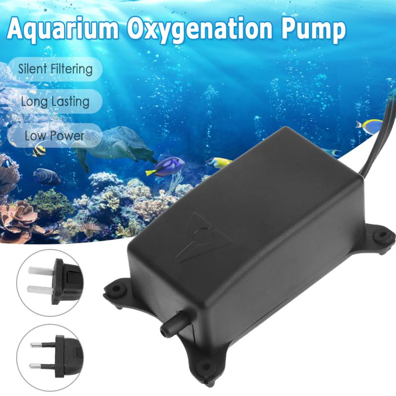 Ultra Silent Aquarium Luchtpomp Luchtpomp Ultra Stille Aquarium Beluchter Vijver Pomp Slang Uitstromer Hydrocultuur Zuurstof Plaat