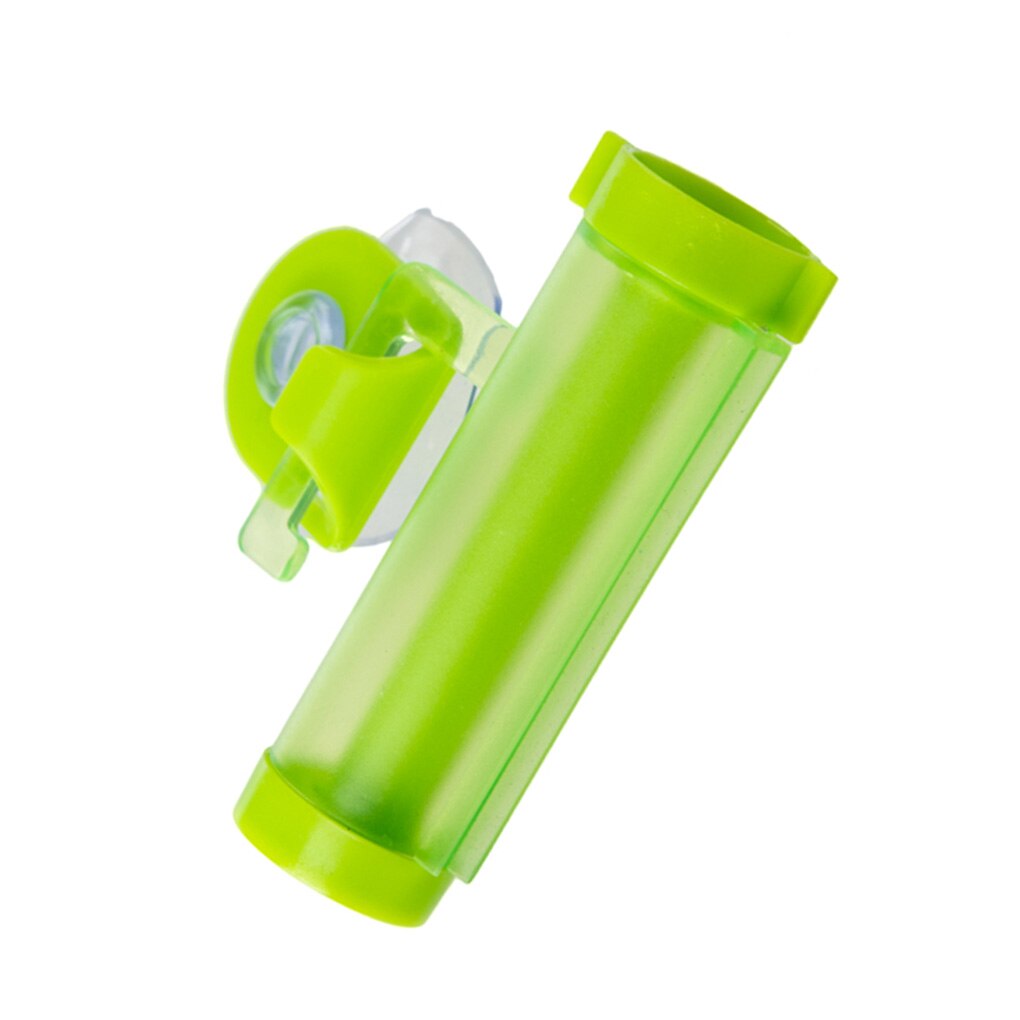 Multi-Function Sucker Toothpaste Squeezer Wall-Mounted Plastic Rolling Tube Manual Squeezer Facial Cleanser Toothpaste Dispenser