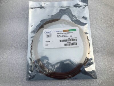 Waterproof PT100 Temperature Sensor Probe Thermal Resistance Silicone Wire Shield Cable Detector Industrial Sensor