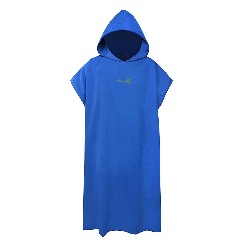 109x88cm Surf Beach Surf Poncho Water Absorbing Beach Bathrobe with 85cm Beach Suit Change Bags