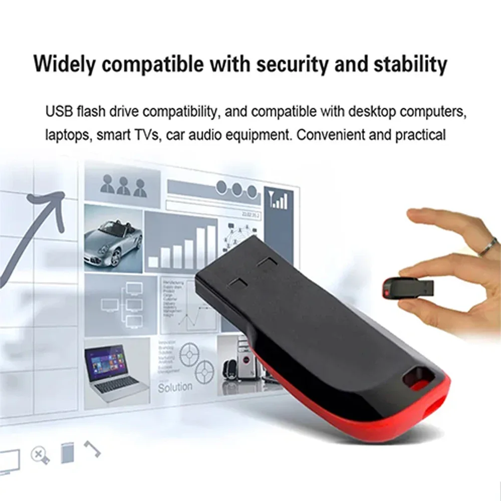 Szybki pendrive USB 2.0 64GB 32GB 16GB 8GB Pendrive USB Pendrive USB Pendrive Wodoodporny dysk U 128GB 512GB