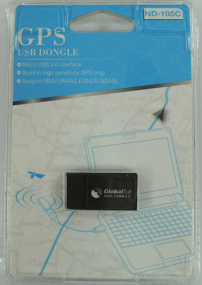 GlobalSat ND-105C em vez ND-100S Receptor GPS USB Dongle para o portátil Notebook Computador Tablet Telefone Inteligente 100% Novo & Original