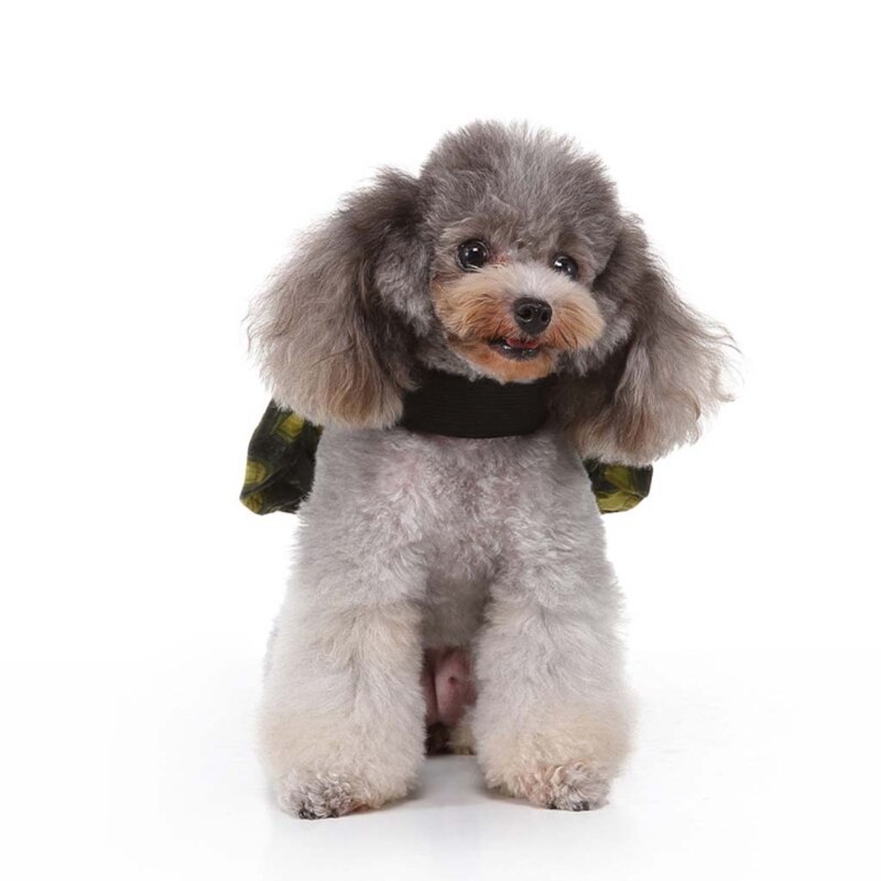 Cute Simulation Green Tortoise Pet Costume with Tiny Tail Halloween Cosplay Chucky Doll Clothes Festive Dress Up Funny Costume