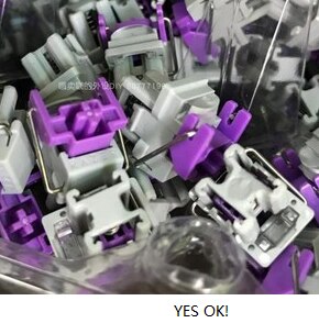 1PCS Keyboard switch Mechanical shaft: Blue