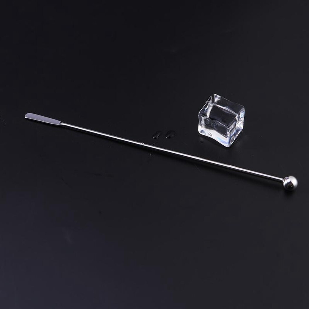 5 st 19cm rostfria mixerstavar för cocktailomrörare för bröllopsfest bar swizzle drink mixer bar muddler