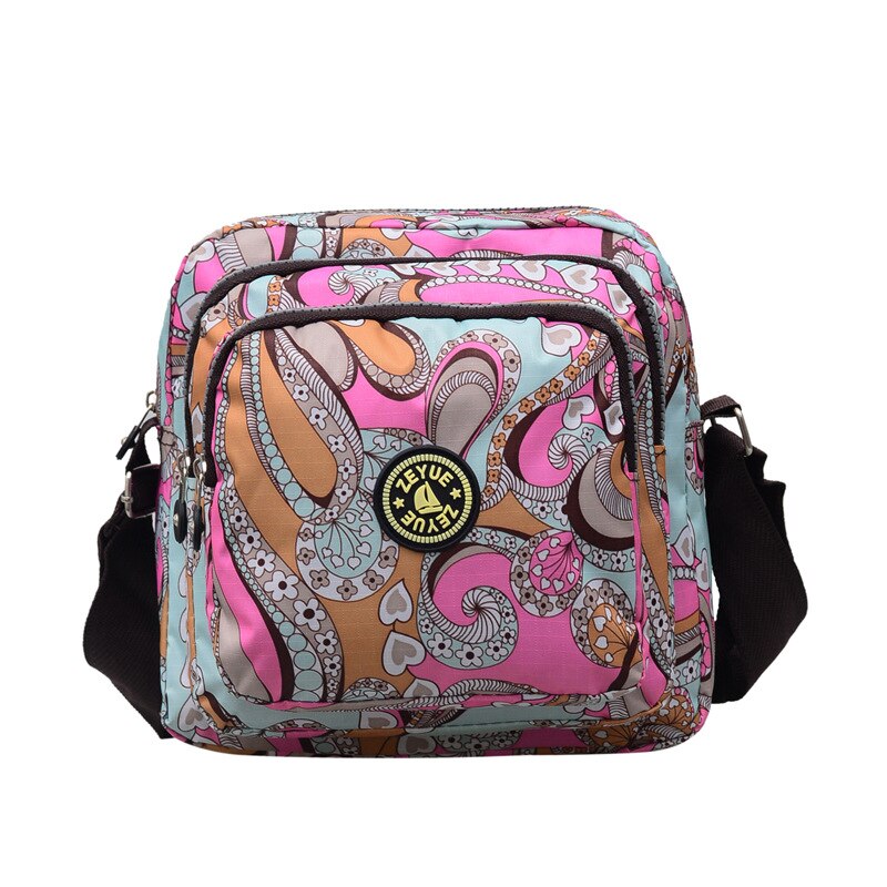 Women Canvas Nylon Outdoor Waterproof Shoulder Bag Female Handbag Messenger Bags For Lady Crossbody bag Large Capacity: HDZY