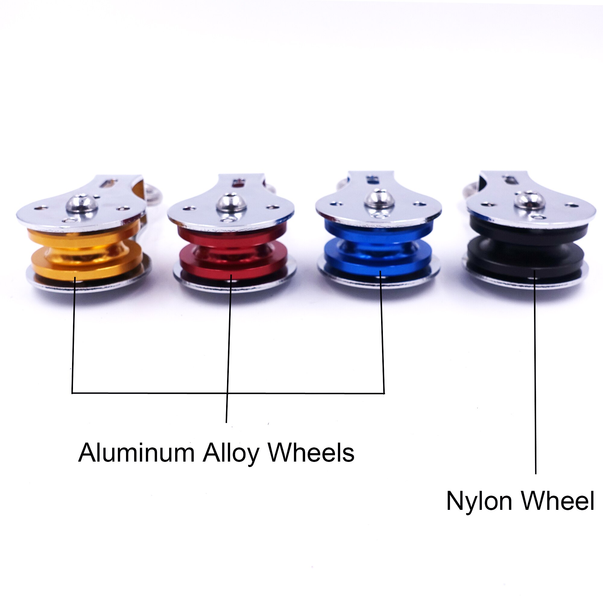 Fitness Bearing Pulley for Home Gym Cable Machine Wire Rope Attachment System Aluminum Wheel Lifting Strength Workout Equipment