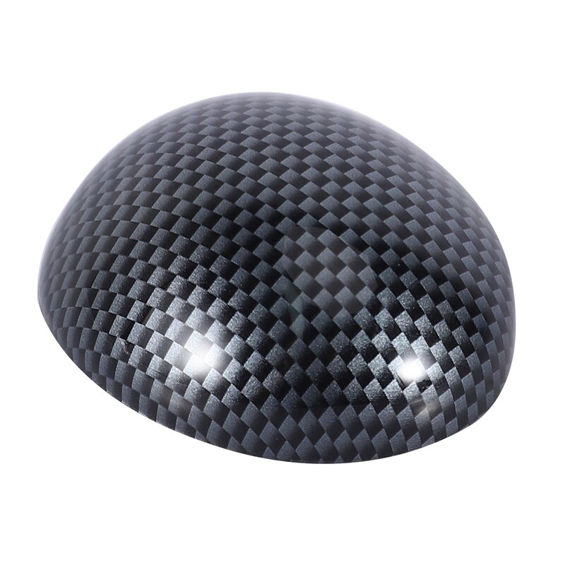 Abs koolstofvezel stijl a/t versnellingspookknop kopgreep autohoes trim geschikt voor civic 8th 2006