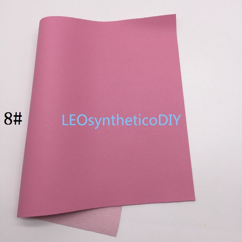 LEOsyntheticoDIY Nappa Synthetische Faux stoff Vinyl Leder Blätter Fühlte Sichern Für DIY Dearing BöGen 21X29CM T537A: 8