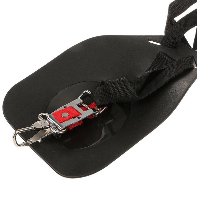 BESTOYARD Strimmer, arnés para los dos hombros, correa acolchada, cinturón para cepillo, cortador, cortador, Gardden podadora (negro)