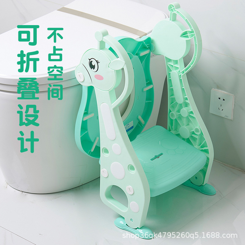 Børnes toiletsæde leverer spædbarn baby stige foldet toilet ekstra toilet stige