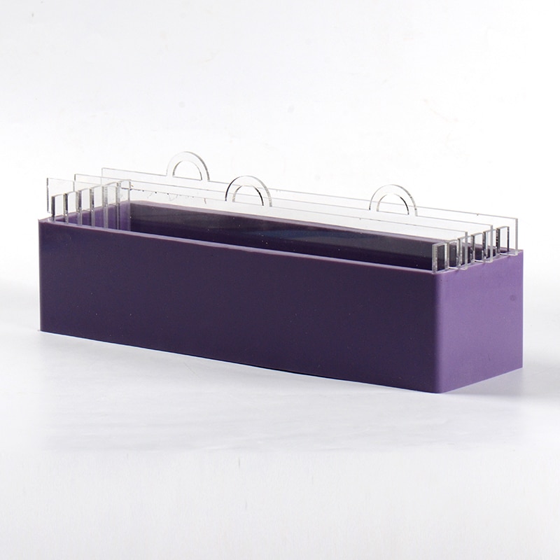 Silicone Loaf Soap Mold with Vertical and Crosswise Dividers for Handmade Render Soaps Mould